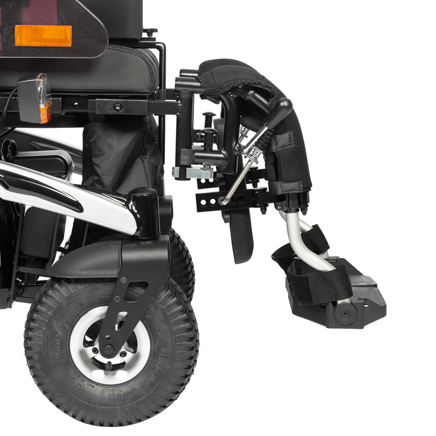 Кресло-коляска инвалидная ORTONICA Pulse 350 с электроприводом, до 150кг (ширина сиденья 40,5см) - 7